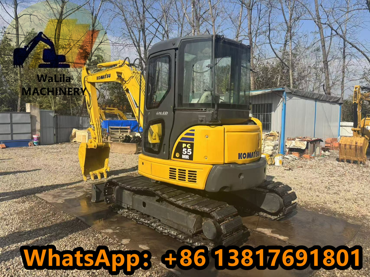 KOMATSU PC55MR - Мини-экскаватор: фото 4 KOMATSU PC55MR - Мини-экскаватор: фото 4