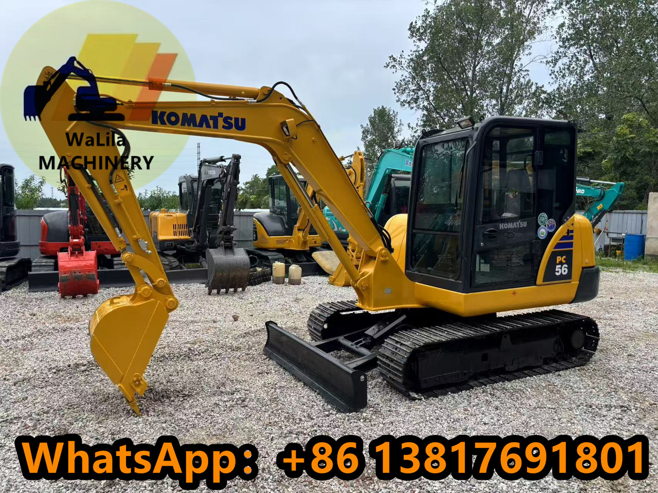 KOMATSU PC56 - Мини-экскаватор: фото 4 KOMATSU PC56 - Мини-экскаватор: фото 4