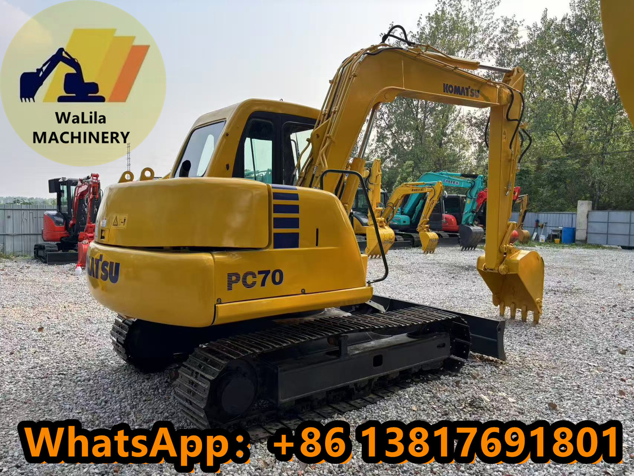 Мини-экскаватор KOMATSU PC70: фото 6 Мини-экскаватор KOMATSU PC70: фото 6