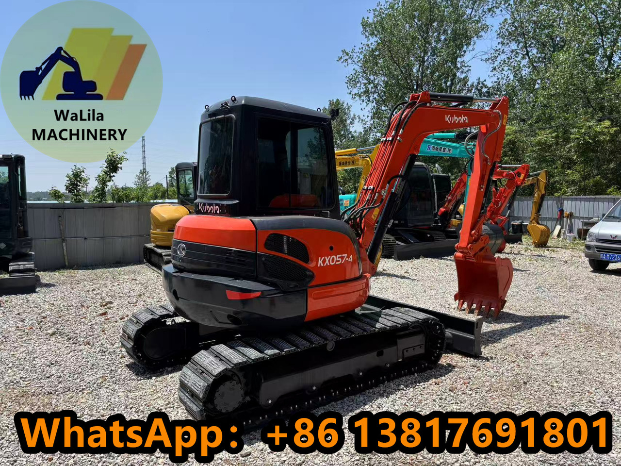 KUBOTA KX057 - Мини-экскаватор: фото 1 KUBOTA KX057 - Мини-экскаватор: фото 1