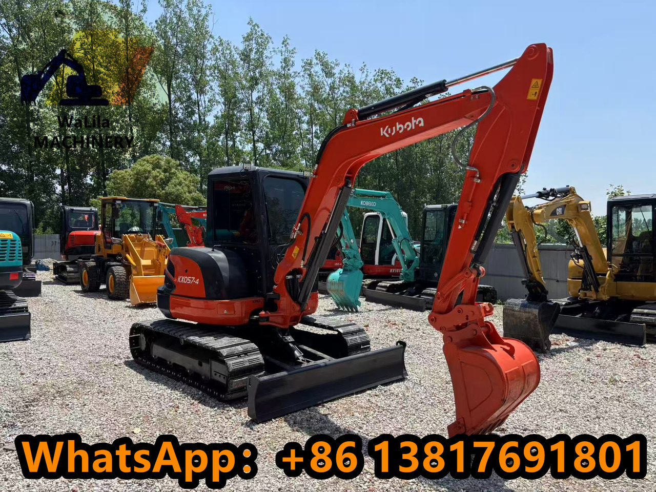 KUBOTA KX057 - Мини-экскаватор: фото 3 KUBOTA KX057 - Мини-экскаватор: фото 3