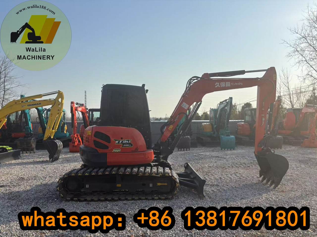KUBOTA KX161 - Мини-экскаватор: фото 1 KUBOTA KX161 - Мини-экскаватор: фото 1