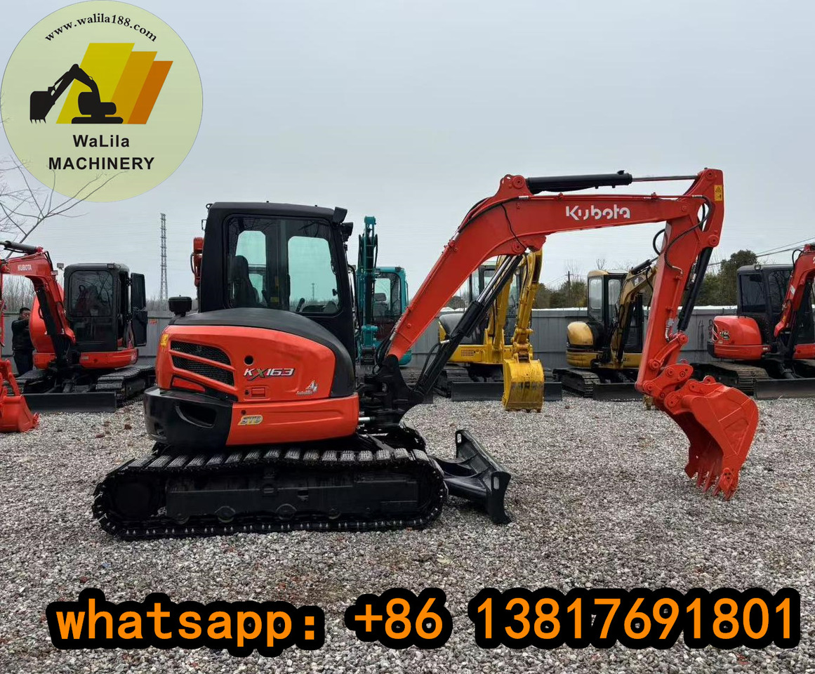 KUBOTA KX163 - Мини-экскаватор: фото 1 KUBOTA KX163 - Мини-экскаватор: фото 1