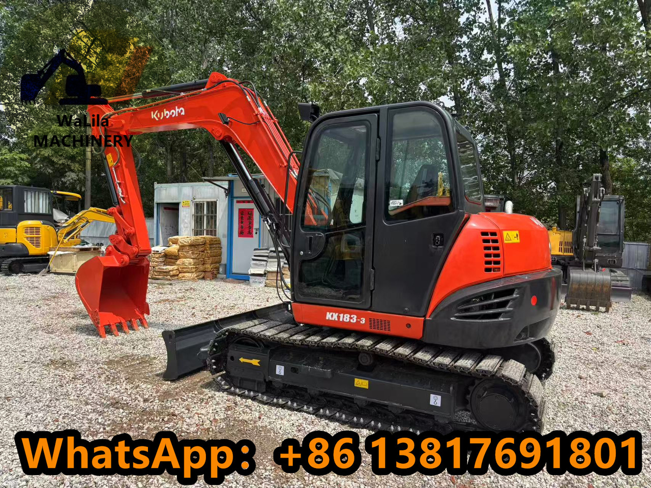 KUBOTA KX183-5 - Мини-экскаватор: фото 1 KUBOTA KX183-5 - Мини-экскаватор: фото 1