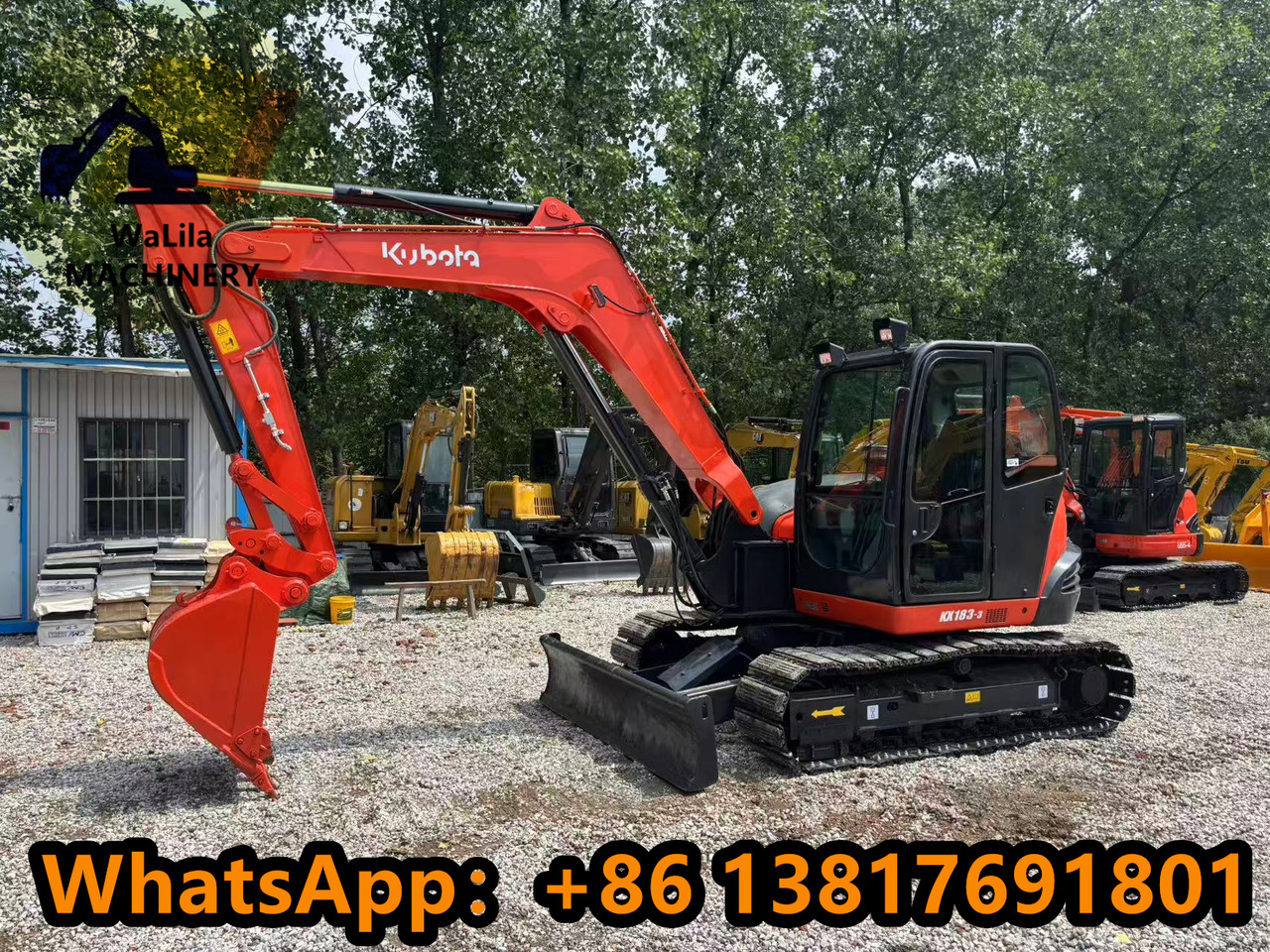 KUBOTA KX183-5 - Мини-экскаватор: фото 2 KUBOTA KX183-5 - Мини-экскаватор: фото 2