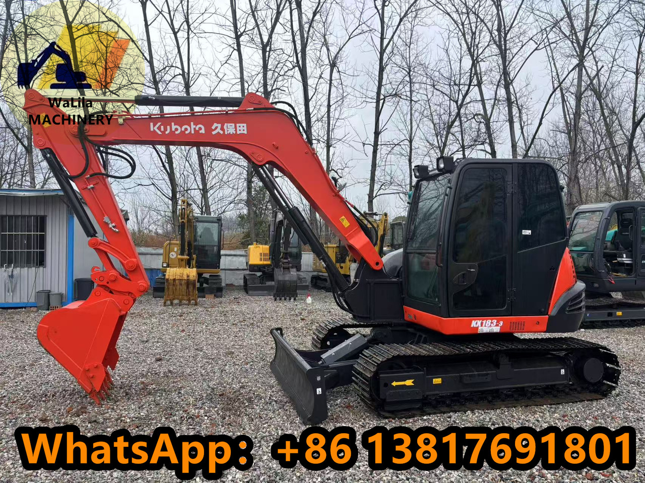 KUBOTA KX183 - Мини-экскаватор: фото 2 KUBOTA KX183 - Мини-экскаватор: фото 2