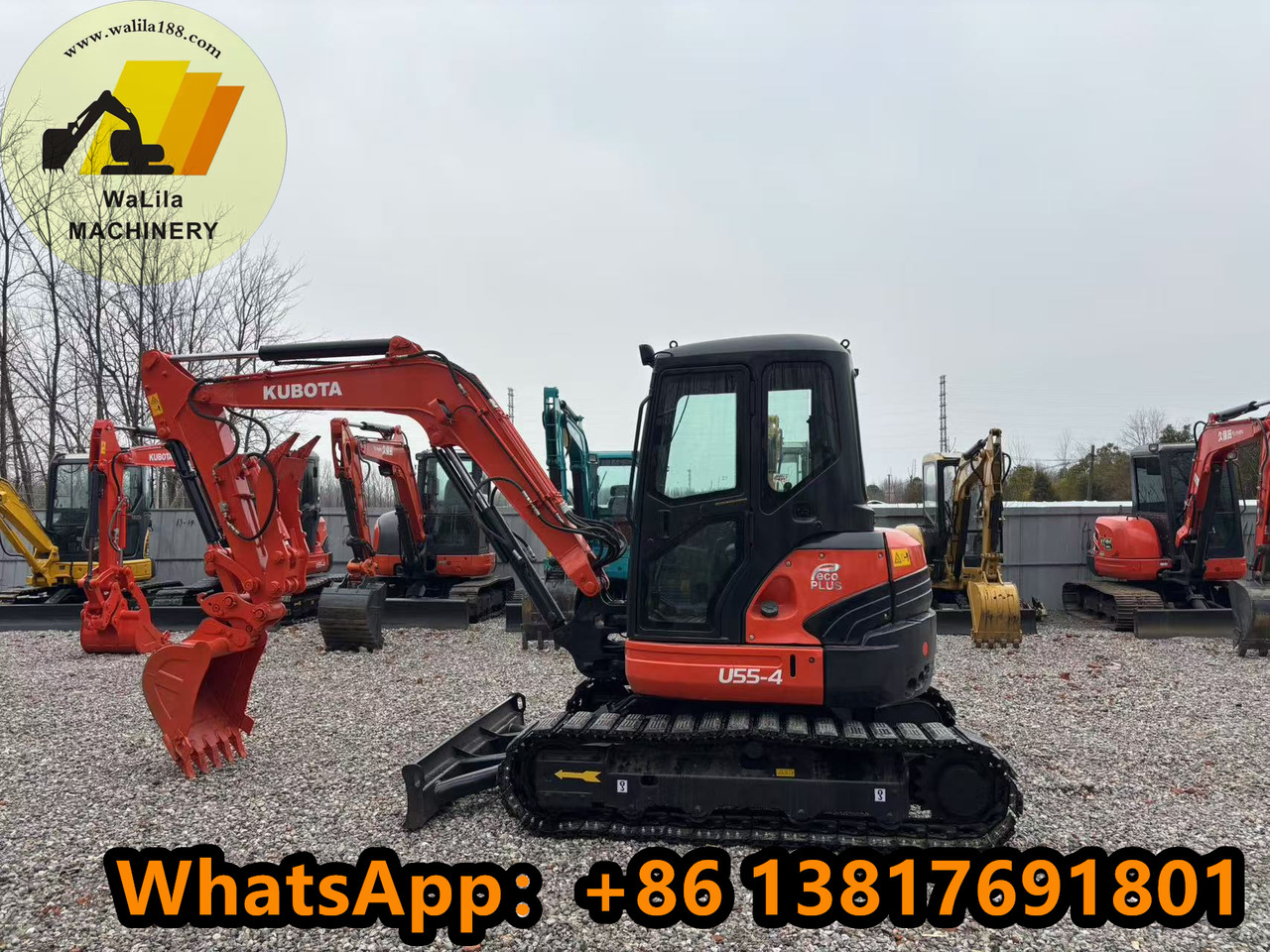 KUBOTA U55-4 - Мини-экскаватор: фото 5 KUBOTA U55-4 - Мини-экскаватор: фото 5