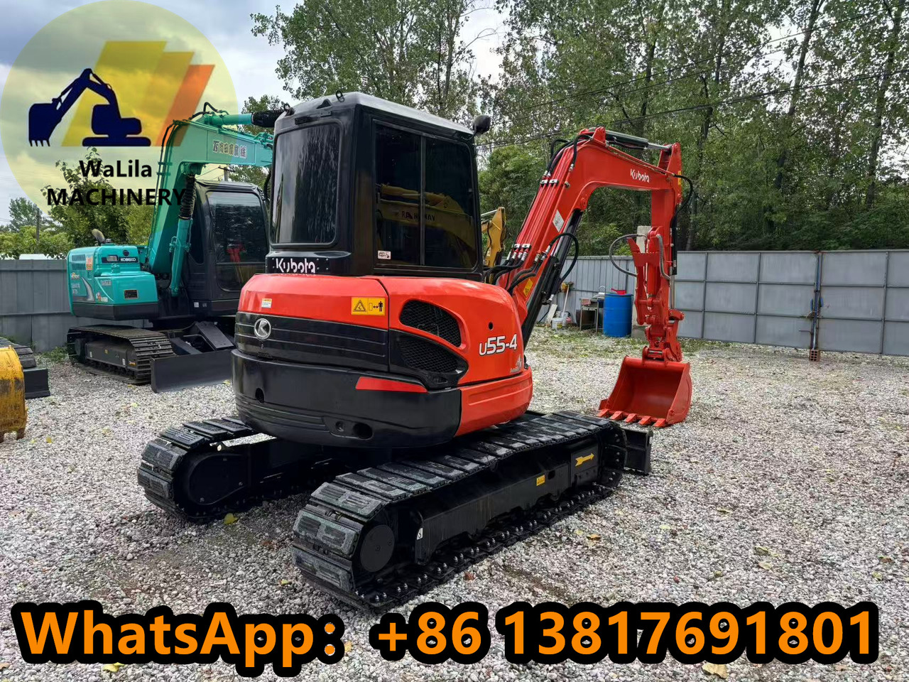 Мини-экскаватор KUBOTA U55-4: фото 7
