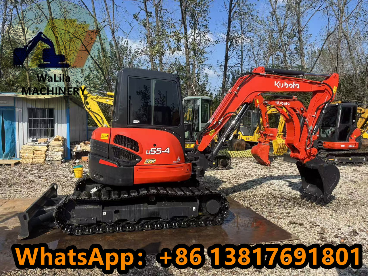 KUBOTA U55-4 - Мини-экскаватор: фото 1 KUBOTA U55-4 - Мини-экскаватор: фото 1