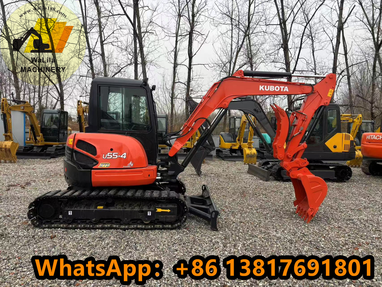 KUBOTA U55-4 - Мини-экскаватор: фото 1 KUBOTA U55-4 - Мини-экскаватор: фото 1