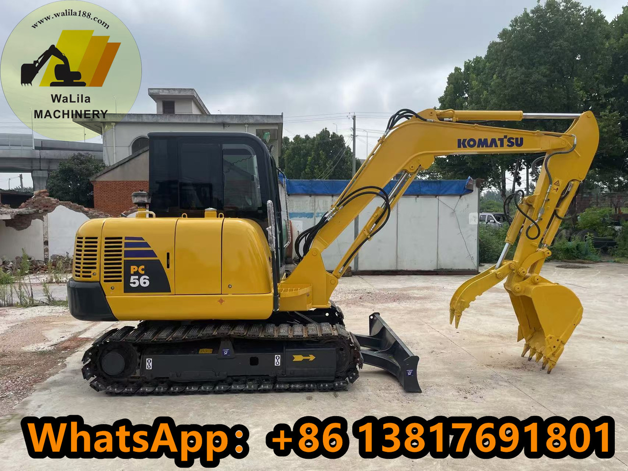 Komatsu PC 56-7 PC56-7 - Мини-экскаватор: фото 1 Komatsu PC 56-7 PC56-7 - Мини-экскаватор: фото 1