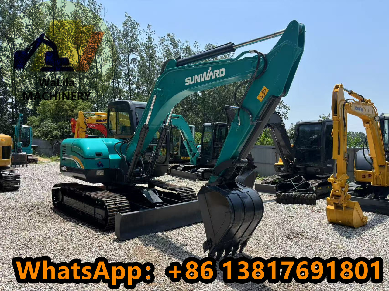 SUNWARD SWE80 - Мини-экскаватор: фото 4 SUNWARD SWE80 - Мини-экскаватор: фото 4