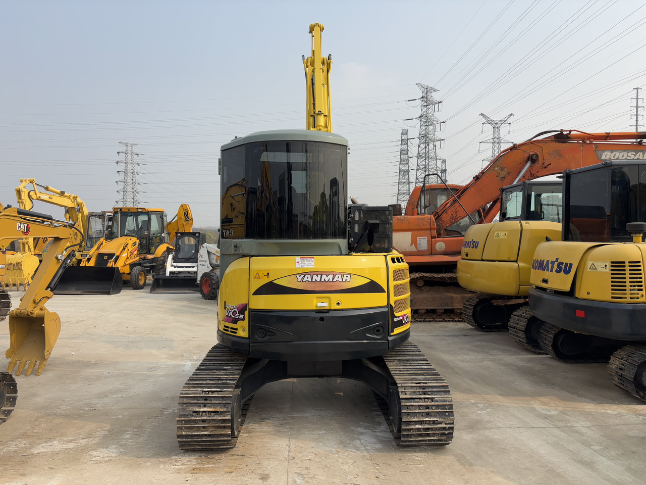 Yanmar Vio 55 Vio55 - Мини-экскаватор: фото 3 Yanmar Vio 55 Vio55 - Мини-экскаватор: фото 3