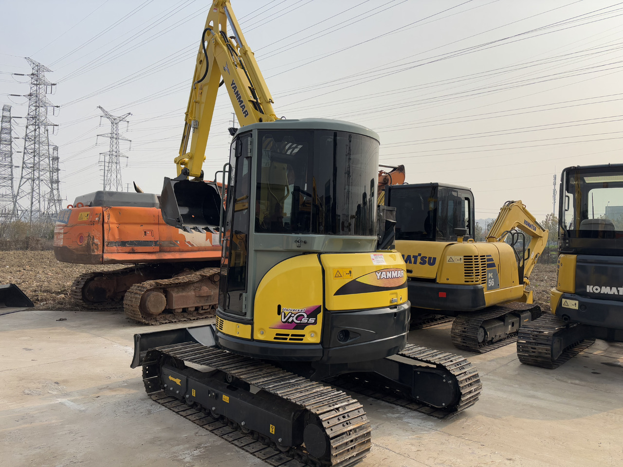 Yanmar Vio 55 Vio55 - Мини-экскаватор: фото 1 Yanmar Vio 55 Vio55 - Мини-экскаватор: фото 1