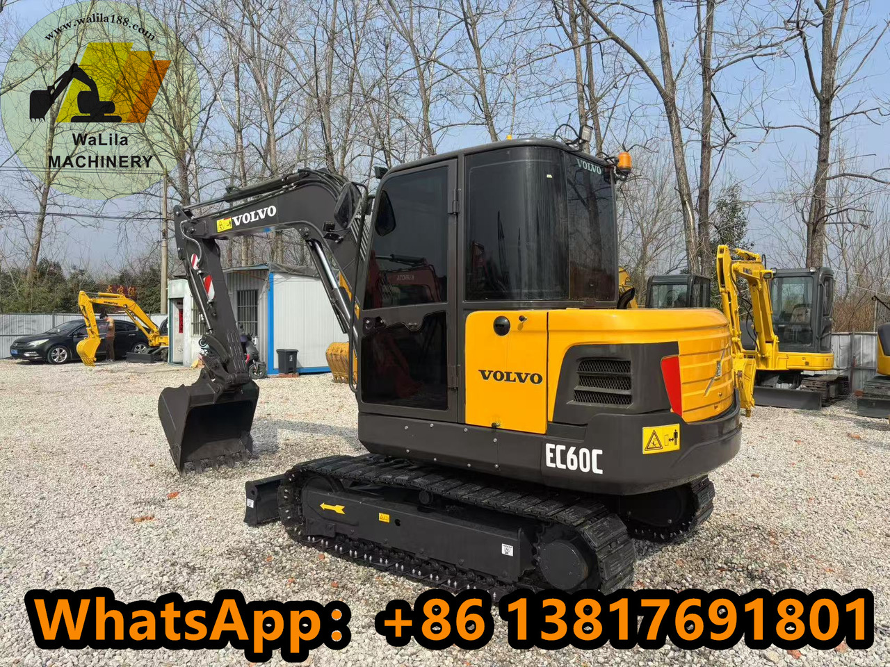 Мини-экскаватор volvo EC60D: фото 6
