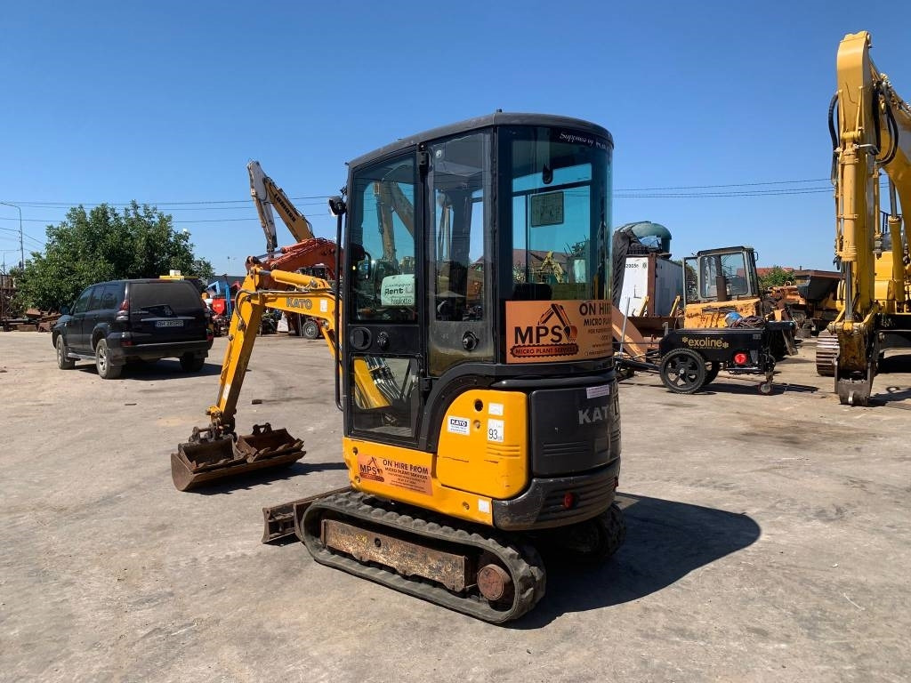 Kato 19VXE - Мини-экскаватор: фото 3 Kato 19VXE - Мини-экскаватор: фото 3