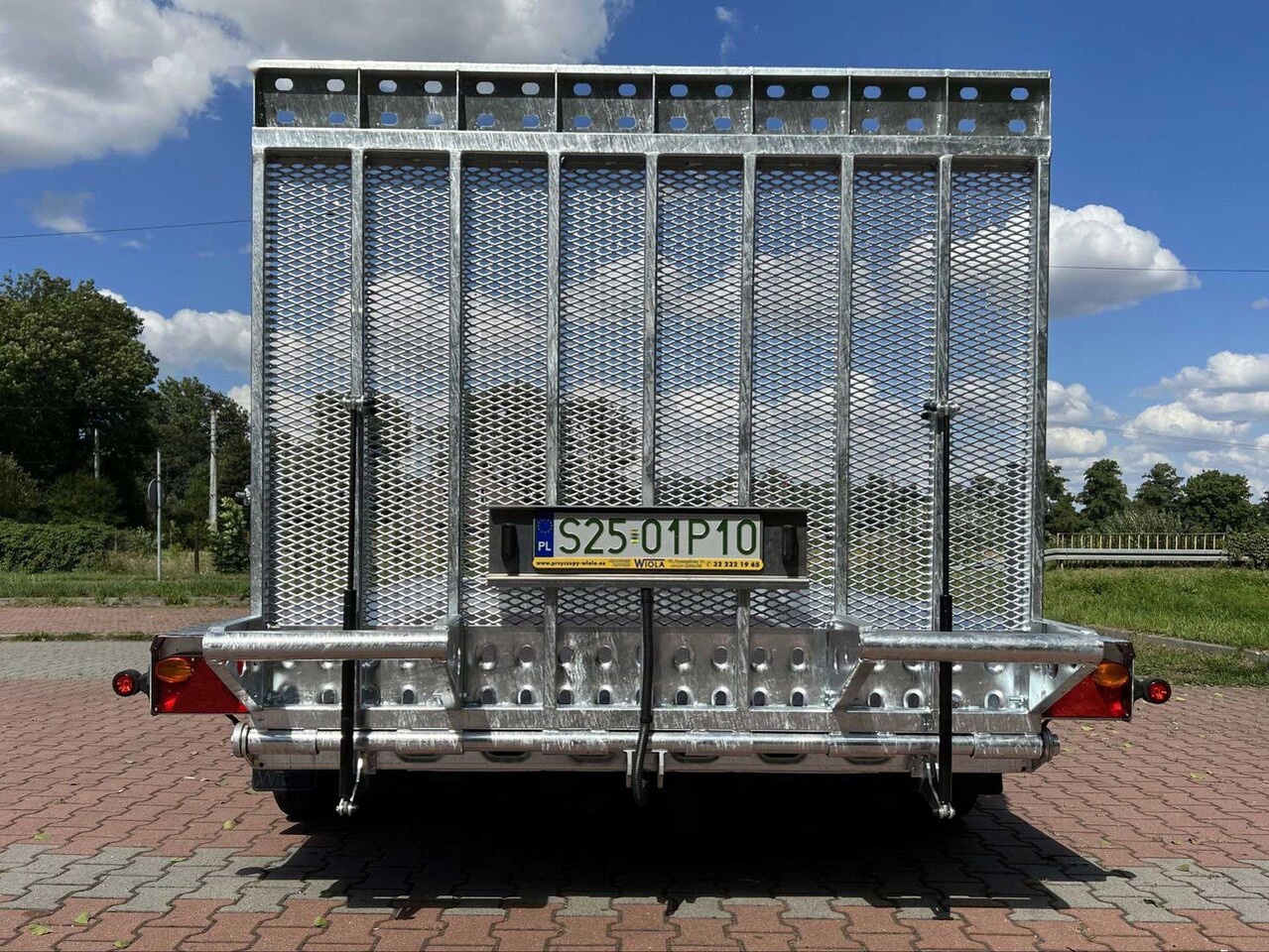 Wiola Pod sprzęt budowlany B3540 MAXX 3500kg - Прицеп для спецтехники: фото 3 Wiola Pod sprzęt budowlany B3540 MAXX 3500kg - Прицеп для спецтехники: фото 3