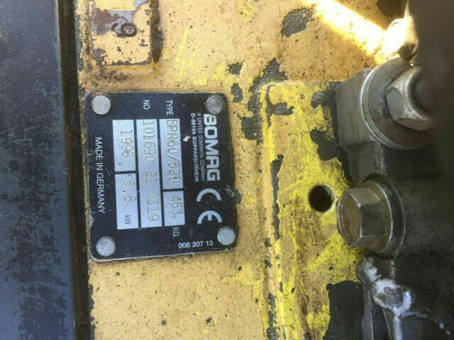 Bomag BPR 60/52D Rüttelplatte - Виброплита: фото 2 Bomag BPR 60/52D Rüttelplatte - Виброплита: фото 2