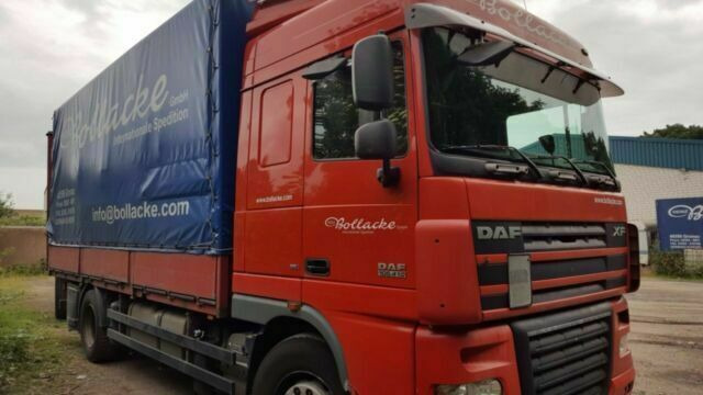 DAF 105-410 XF Plane Spriegel German Truck - Тентованный грузовик: фото 3 DAF 105-410 XF Plane Spriegel German Truck - Тентованный грузовик: фото 3