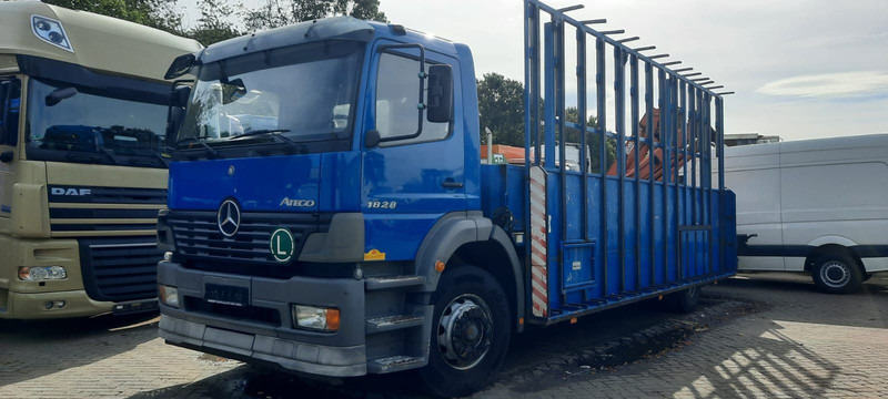 Mercedes-Benz 1828 Pritsche+Glastransport - Грузовик бортовой/ Платформа, Автоманипулятор: фото 2 Mercedes-Benz 1828 Pritsche+Glastransport - Грузовик бортовой/ Платформа, Автоманипулятор: фото 2