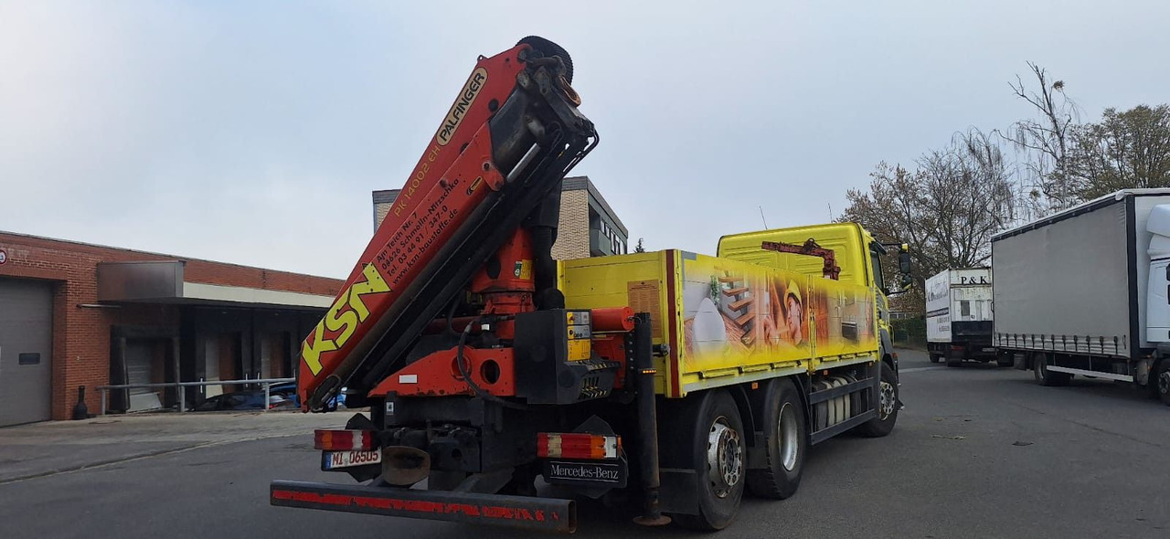 Mercedes-Benz 2636 Axor 3-Achser 6x2 mit Kran PK14002+Funk - Грузовик бортовой/ Платформа, Автоманипулятор: фото 5 Mercedes-Benz 2636 Axor 3-Achser 6x2 mit Kran PK14002+Funk - Грузовик бортовой/ Платформа, Автоманипулятор: фото 5