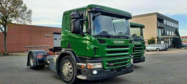 Scania P360 SZM K.Haus Kipperhy. Klima Blatt/Luft - Тягач: фото 1 Scania P360 SZM K.Haus Kipperhy. Klima Blatt/Luft - Тягач: фото 1