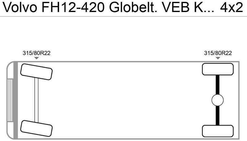 Volvo FH12-420 Globelt. VEB Klima Kipphydraulik - Тягач: фото 5 Volvo FH12-420 Globelt. VEB Klima Kipphydraulik - Тягач: фото 5