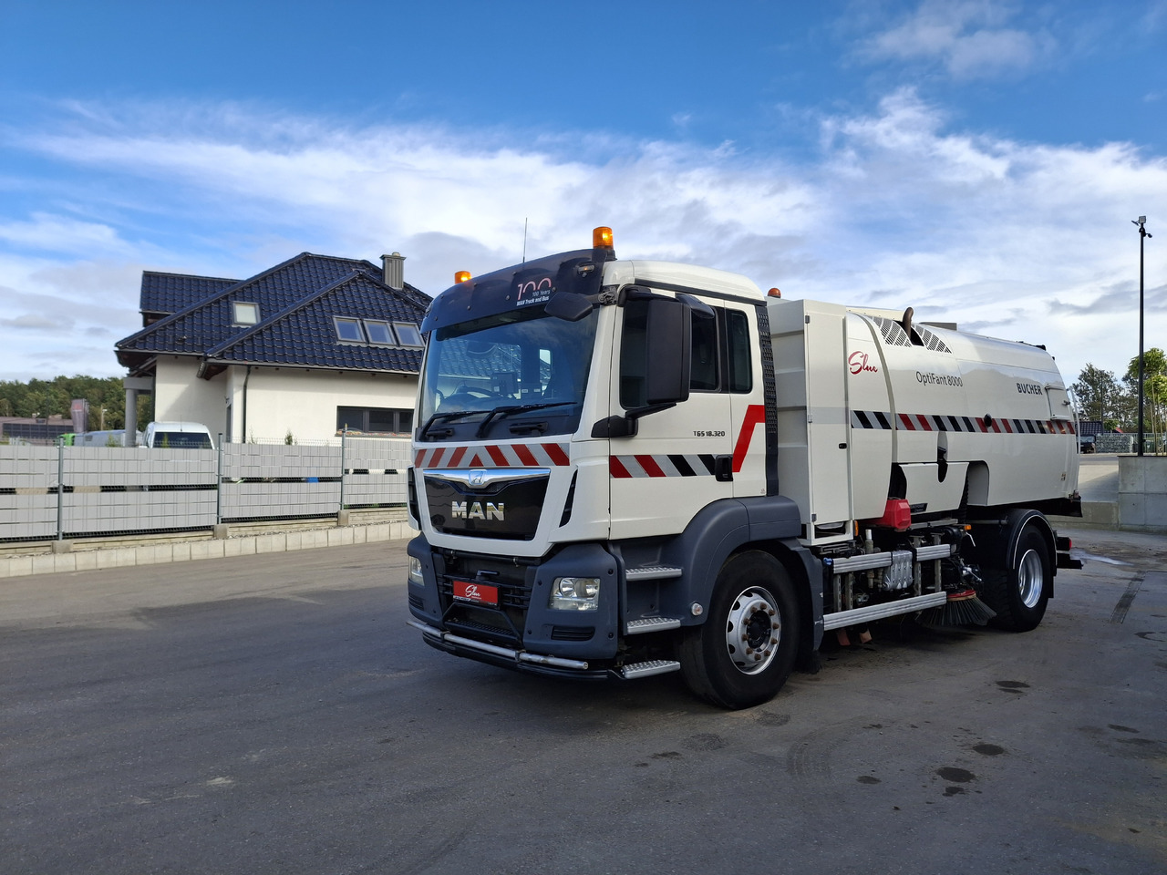 MAN TGS 18.320 Zamiatarka Kehrmaschine BUCHER OptiFant 8000 Karcher Euro 6 PM10 L/R Hochdruckreinigung - Подметально-уборочная машина: фото 2 MAN TGS 18.320 Zamiatarka Kehrmaschine BUCHER OptiFant 8000 Karcher Euro 6 PM10 L/R Hochdruckreinigung - Подметально-уборочная машина: фото 2