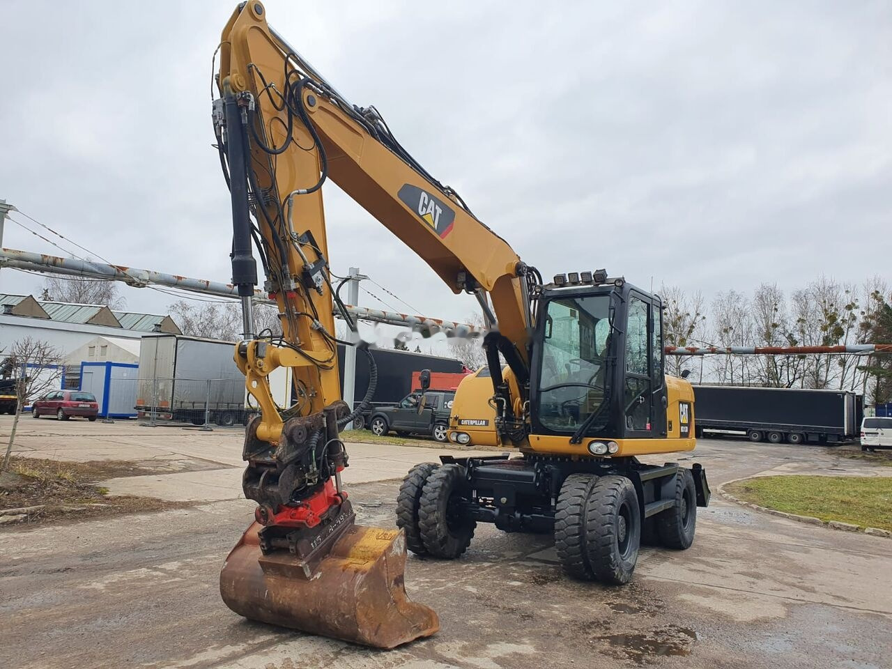 Caterpillar M 313 D Tiltrotator - Колёсный экскаватор: фото 4 Caterpillar M 313 D Tiltrotator - Колёсный экскаватор: фото 4