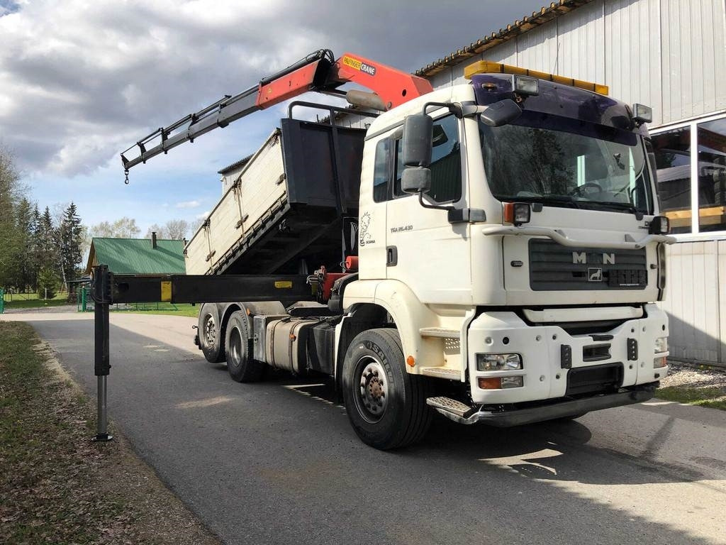 MAN TGA 26.430 6X2-2 BL/M 3-WAY TIP+PALFINGER PK23500 - Самосвал: фото 3 MAN TGA 26.430 6X2-2 BL/M 3-WAY TIP+PALFINGER PK23500 - Самосвал: фото 3