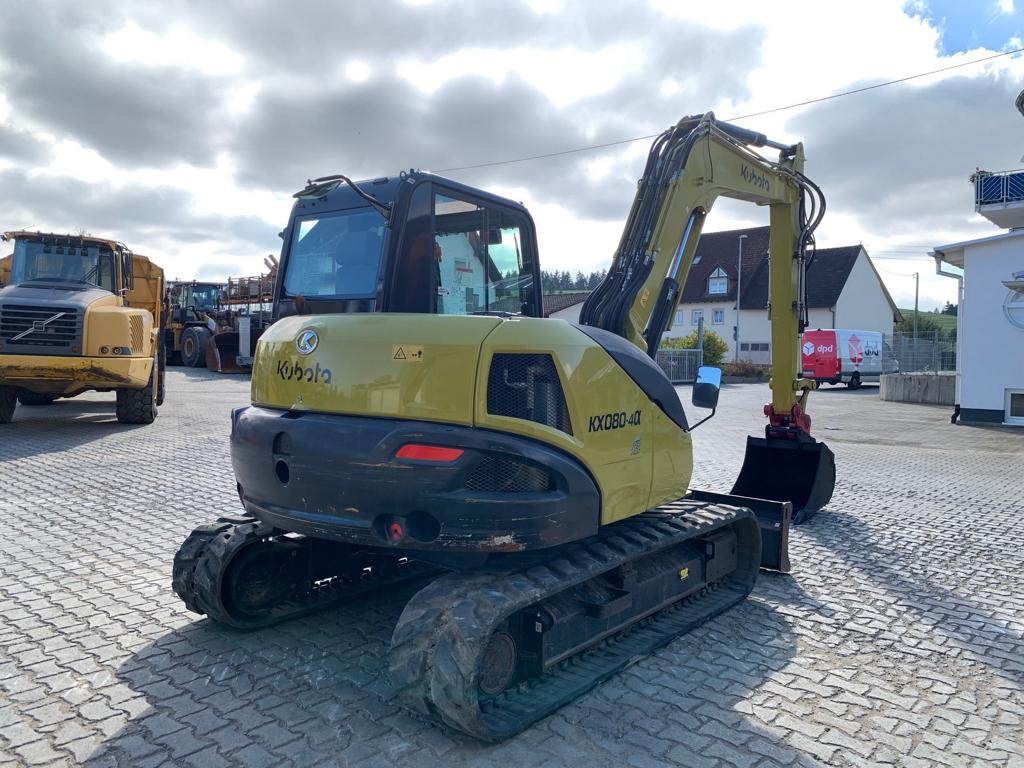 Kubota KX080-4@ - Мини-экскаватор: фото 5 Kubota KX080-4@ - Мини-экскаватор: фото 5