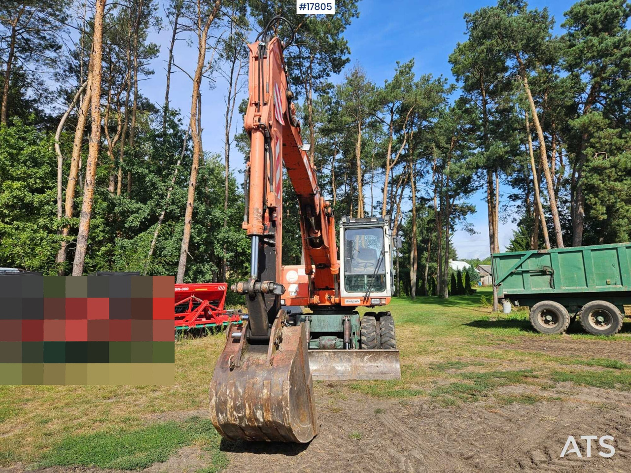 1995 Atlas 1404 - Колёсный экскаватор: фото 3 1995 Atlas 1404 - Колёсный экскаватор: фото 3