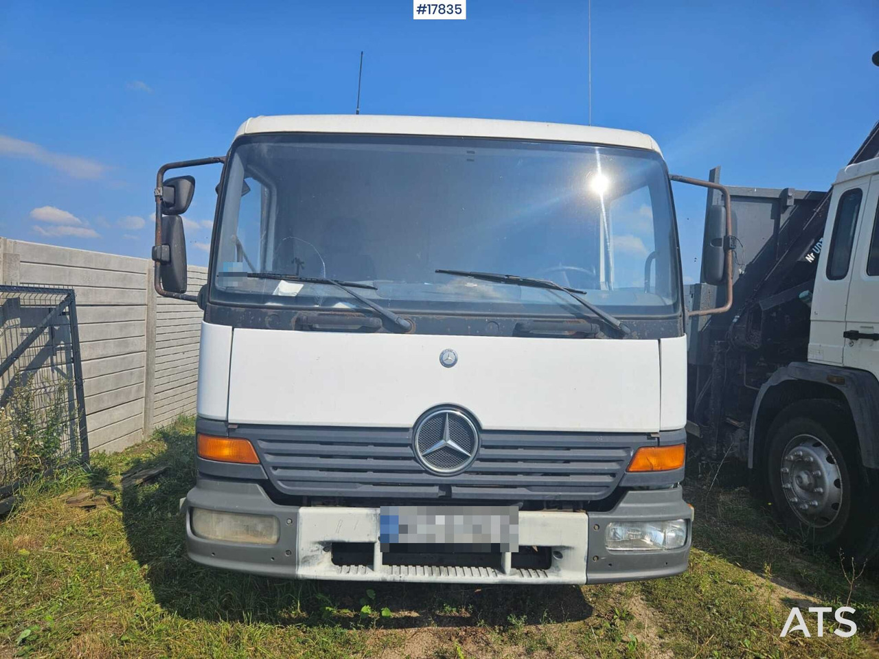 2003 Mercedes Atego 918 - Грузовик бортовой/ Платформа: фото 3 2003 Mercedes Atego 918 - Грузовик бортовой/ Платформа: фото 3