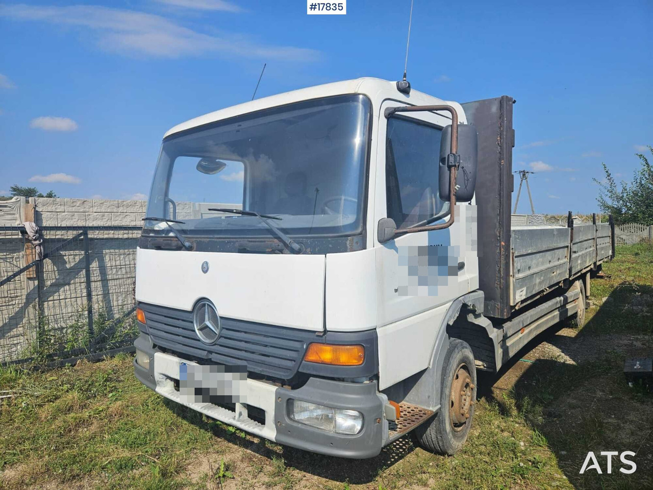 2003 Mercedes Atego 918 - Грузовик бортовой/ Платформа: фото 1 2003 Mercedes Atego 918 - Грузовик бортовой/ Платформа: фото 1