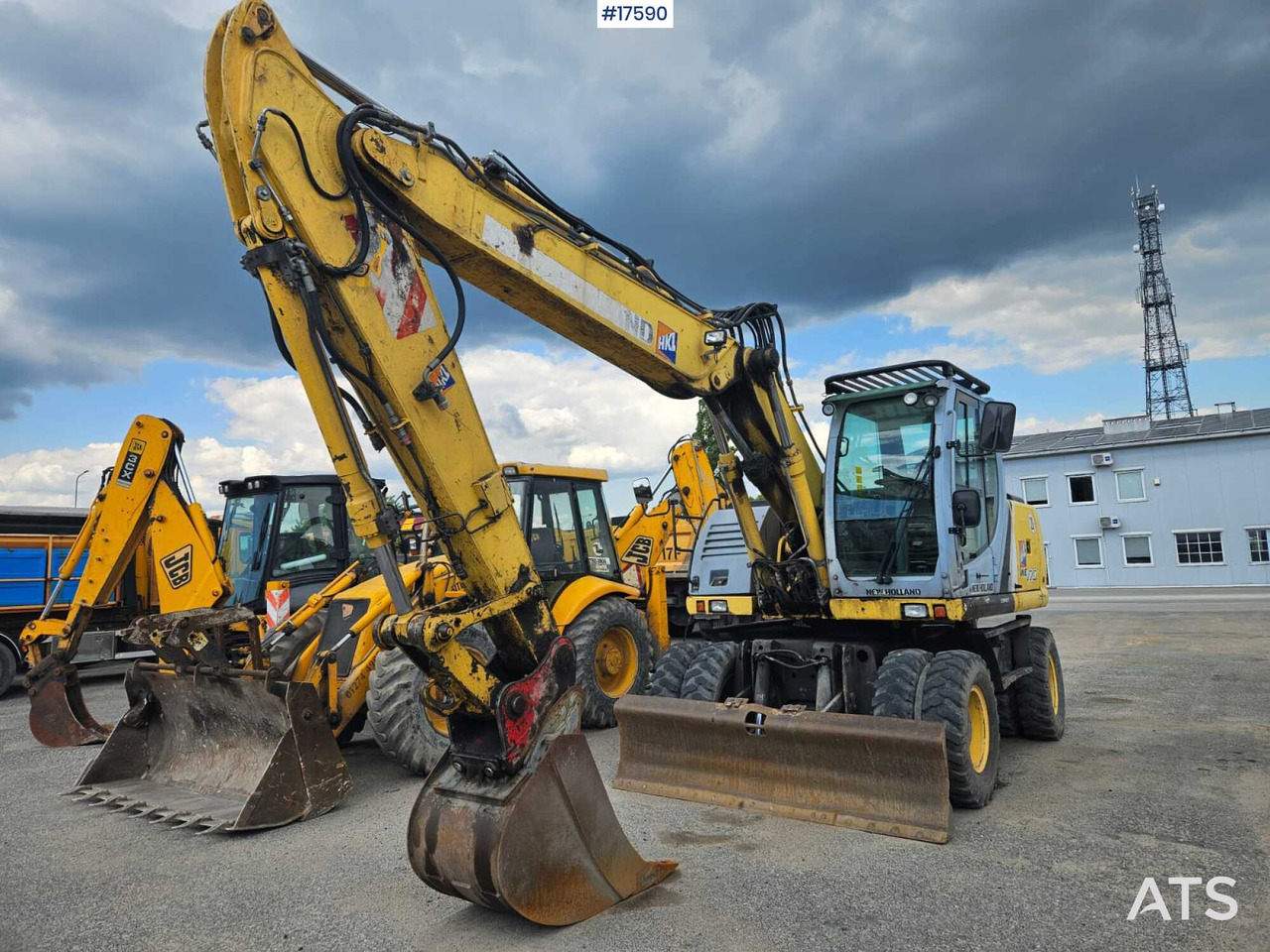 2010, New Holland WL 170C - Колёсный экскаватор: фото 4 2010, New Holland WL 170C - Колёсный экскаватор: фото 4