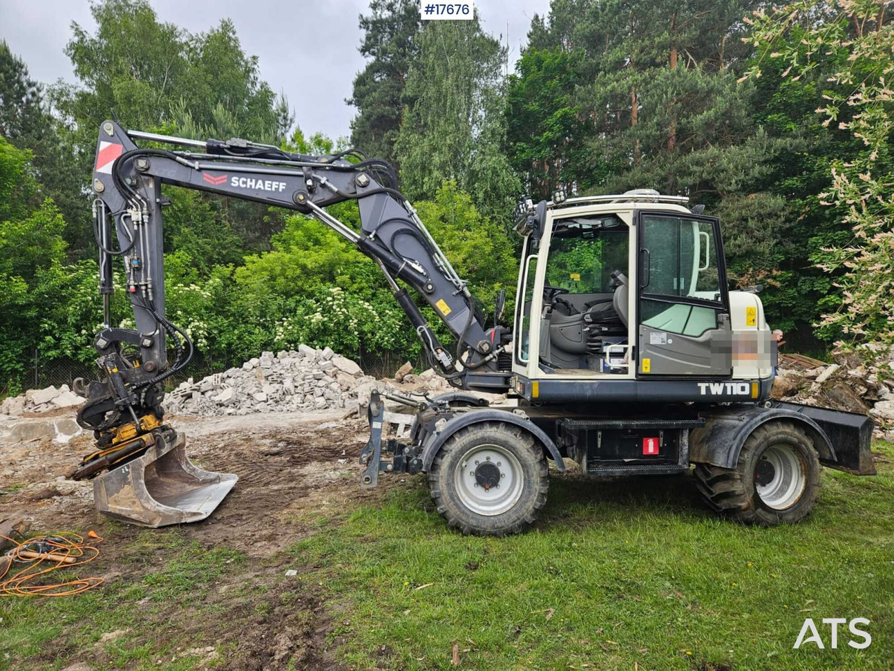 2017 Schaeff TW 110 - Колёсный экскаватор: фото 4 2017 Schaeff TW 110 - Колёсный экскаватор: фото 4