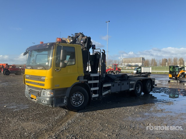 2008 DAF FAS75 6x2 Hooklift Truck - Крюковой мультилифт, Автоманипулятор: фото 2 2008 DAF FAS75 6x2 Hooklift Truck - Крюковой мультилифт, Автоманипулятор: фото 2