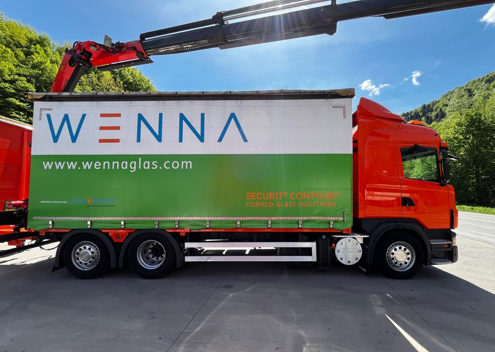 Scania G420 // Tandem // HDS Palfinger 18002 EH // Przyczepa // Oś skrętna podnoszona // Video !!! - Тентованный грузовик, Автоманипулятор: фото 4 Scania G420 // Tandem // HDS Palfinger 18002 EH // Przyczepa // Oś skrętna podnoszona // Video !!! - Тентованный грузовик, Автоманипулятор: фото 4