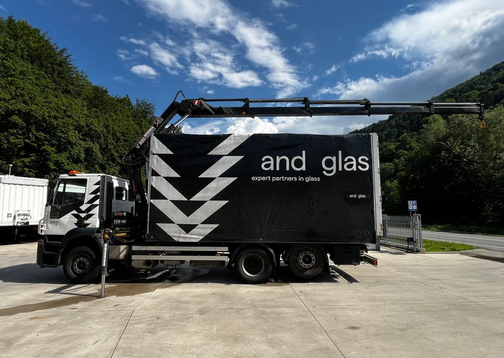 Iveco Stralis 360 // HIAB 144 E4 HIDUO + Radio // Zabudowa 6m // Oś podnoszona - Тягач: фото 3 Iveco Stralis 360 // HIAB 144 E4 HIDUO + Radio // Zabudowa 6m // Oś podnoszona - Тягач: фото 3