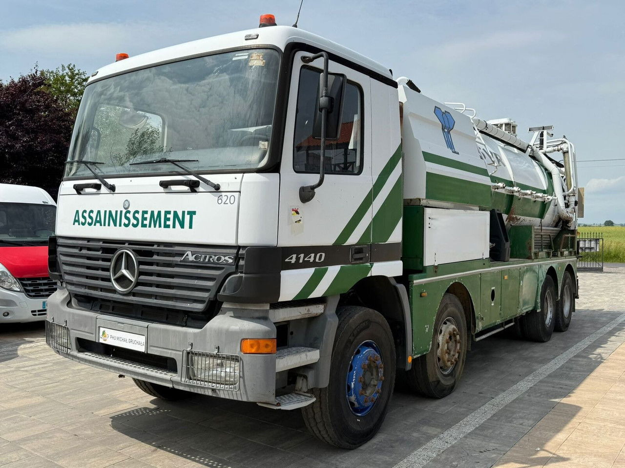 Mercedes-Benz Actros 4140 8x4 Wóz Asenizacyjny Beczkowóz 16500 Litrów - Ассенизатор: фото 3 Mercedes-Benz Actros 4140 8x4 Wóz Asenizacyjny Beczkowóz 16500 Litrów - Ассенизатор: фото 3