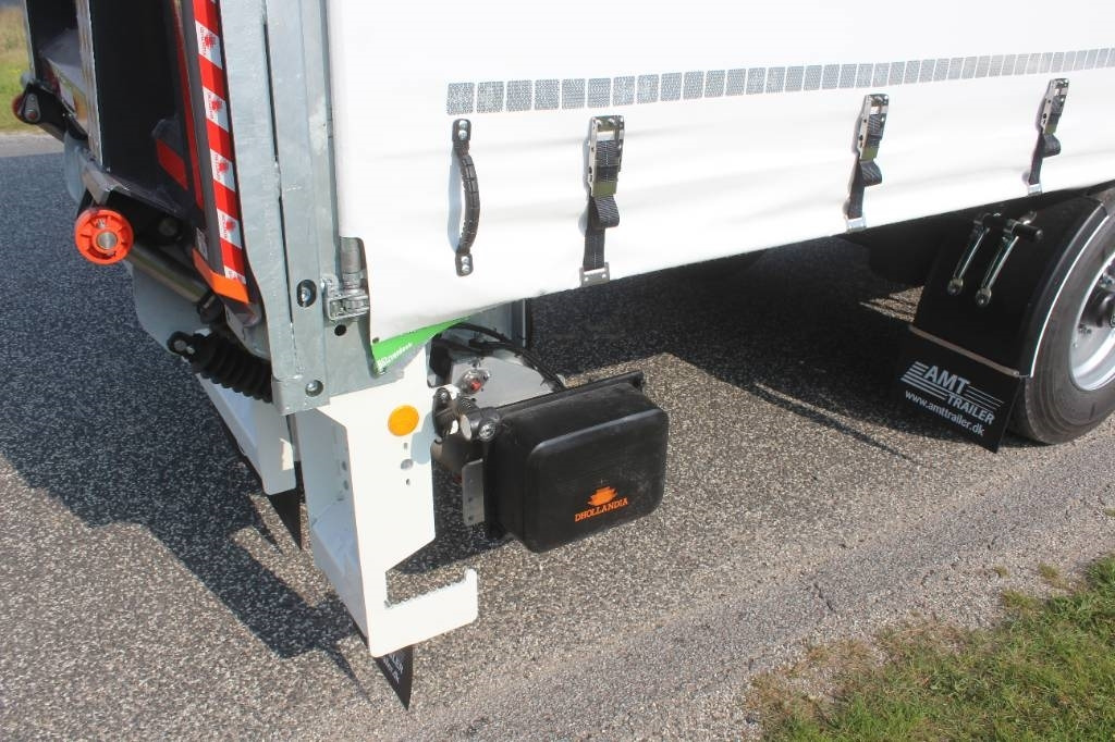 Новый Тентованный полуприцеп AMT CI200 2 akslet city trailer m. lift og TRIDEC: фото 10