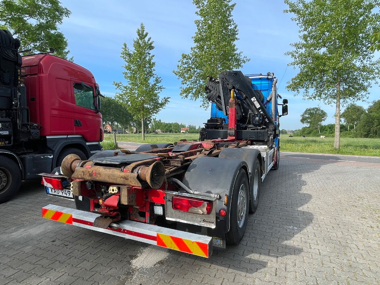 Scania R480 - Грузовик-контейнеровоз/ Сменный кузов, Автоманипулятор: фото 4 Scania R480 - Грузовик-контейнеровоз/ Сменный кузов, Автоманипулятор: фото 4