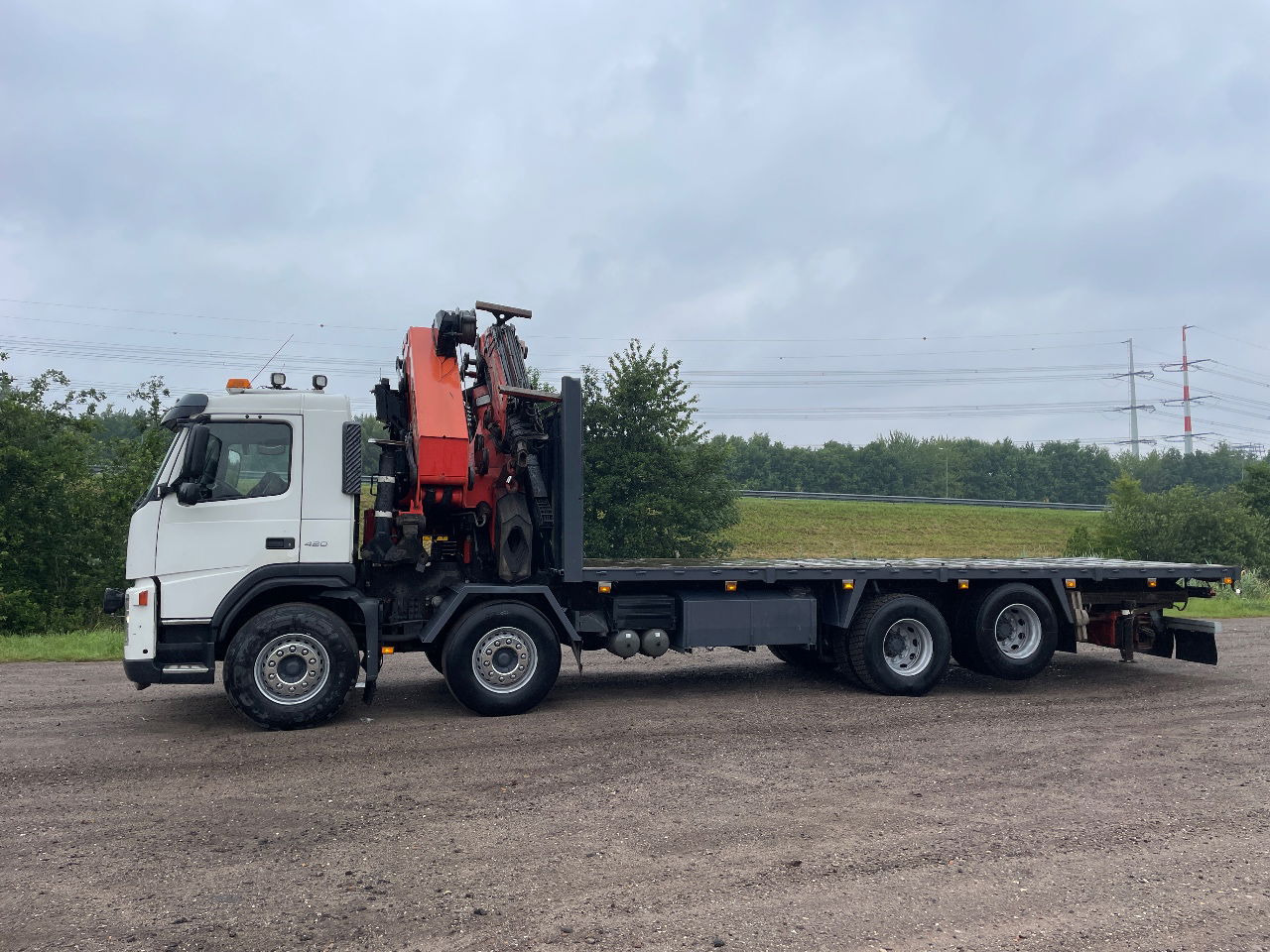 Volvo FM 12.420 with palfinger PK56002 with jib and winch, excellent condition - Автоманипулятор: фото 4 Volvo FM 12.420 with palfinger PK56002 with jib and winch, excellent condition - Автоманипулятор: фото 4