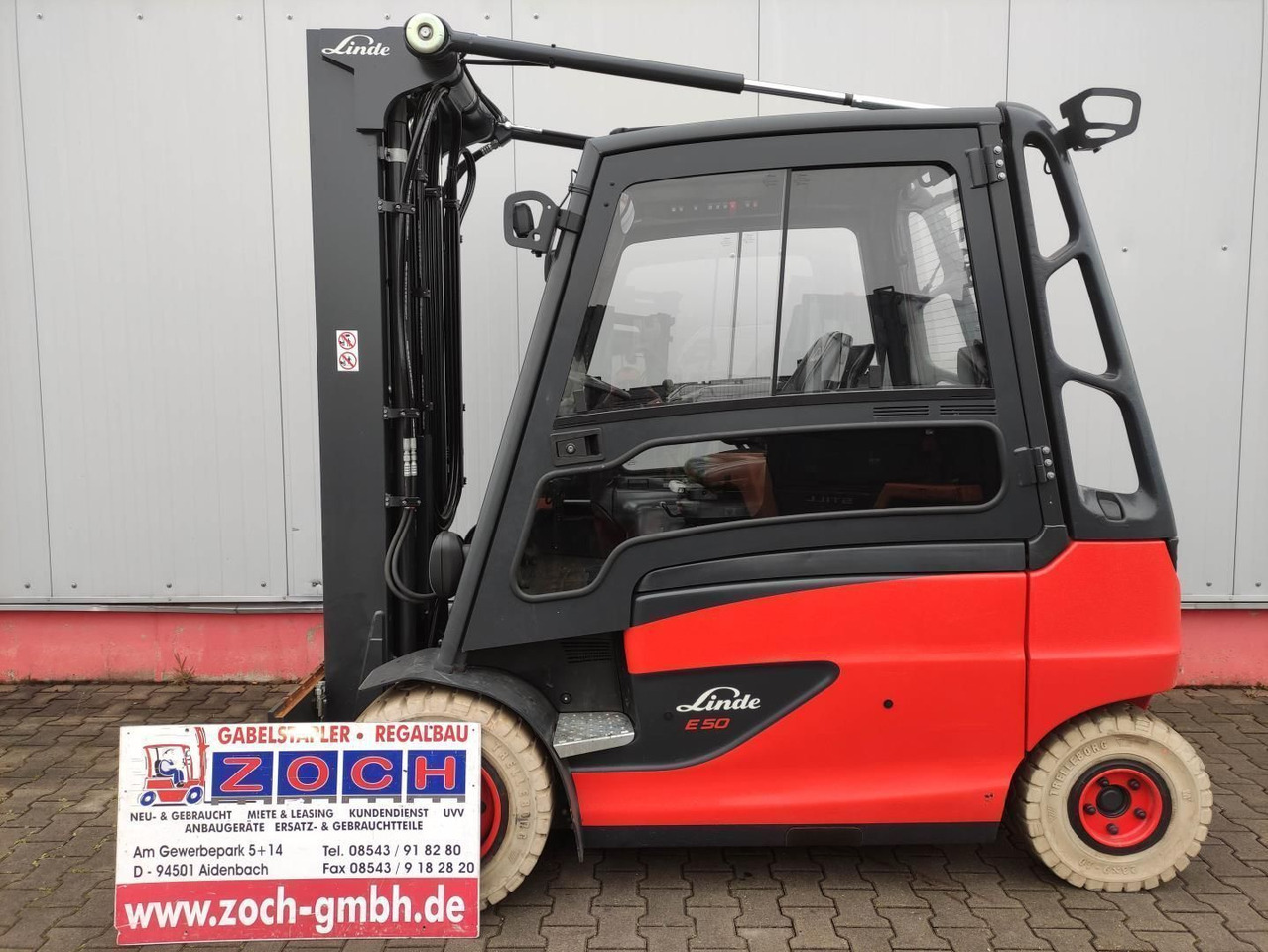 Linde E50HL-01-388 - Электропогрузчик: фото 1 Linde E50HL-01-388 - Электропогрузчик: фото 1
