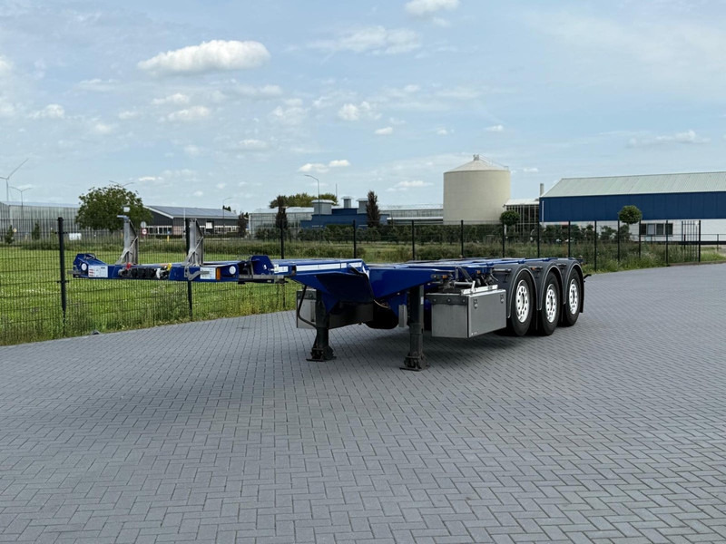 D-Tec FLEXITRAILER GESCOPEERD, 20-40 FT, MULTI UITSCHUIFBAAR, 1 LIFTAS. - Полуприцеп-контейнеровоз/ Сменный кузов: фото 2 D-Tec FLEXITRAILER GESCOPEERD, 20-40 FT, MULTI UITSCHUIFBAAR, 1 LIFTAS. - Полуприцеп-контейнеровоз/ Сменный кузов: фото 2