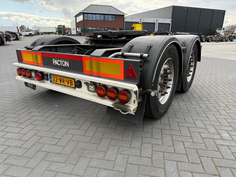 Pacton DXX.218 DOLLY, LZV, LIFT AXLE, 2017, DRAAIKRANS. - Полуприцеп-контейнеровоз/ Сменный кузов: фото 5 Pacton DXX.218 DOLLY, LZV, LIFT AXLE, 2017, DRAAIKRANS. - Полуприцеп-контейнеровоз/ Сменный кузов: фото 5