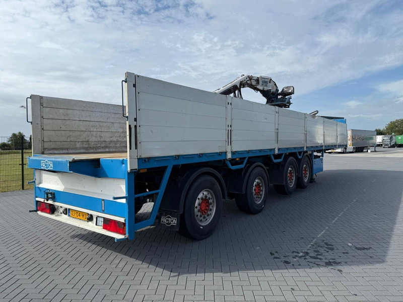 Полуприцеп бортовой/ Платформа Pacton T4-001 STENENTRAILER, 4 ASSEN, KENNIS 14T/M, GOEDE CONDITIE.: фото 19