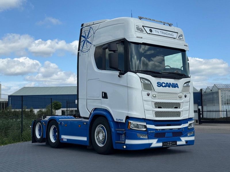 Scania S650 V8 NGS VOLLUCHT, PTO VOORBEREID, 2.95WB, LEER, RETARDER, PARK COOL. - Тягач: фото 1 Scania S650 V8 NGS VOLLUCHT, PTO VOORBEREID, 2.95WB, LEER, RETARDER, PARK COOL. - Тягач: фото 1