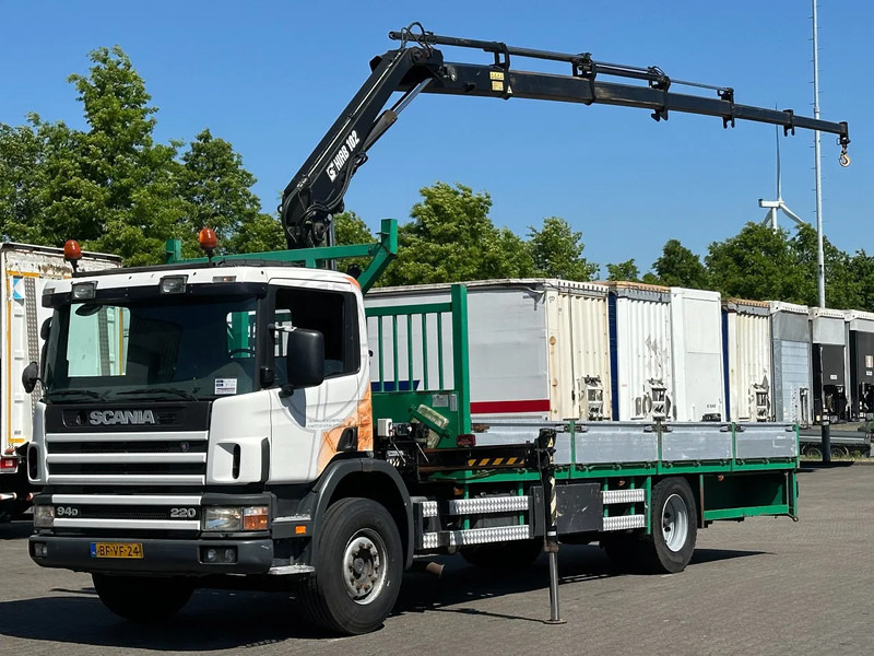 Scania P94-220 HIAB 102 / 5x Extentable / Euro 2 / Apk 02-2026! - Автоманипулятор: фото 1 Scania P94-220 HIAB 102 / 5x Extentable / Euro 2 / Apk 02-2026! - Автоманипулятор: фото 1