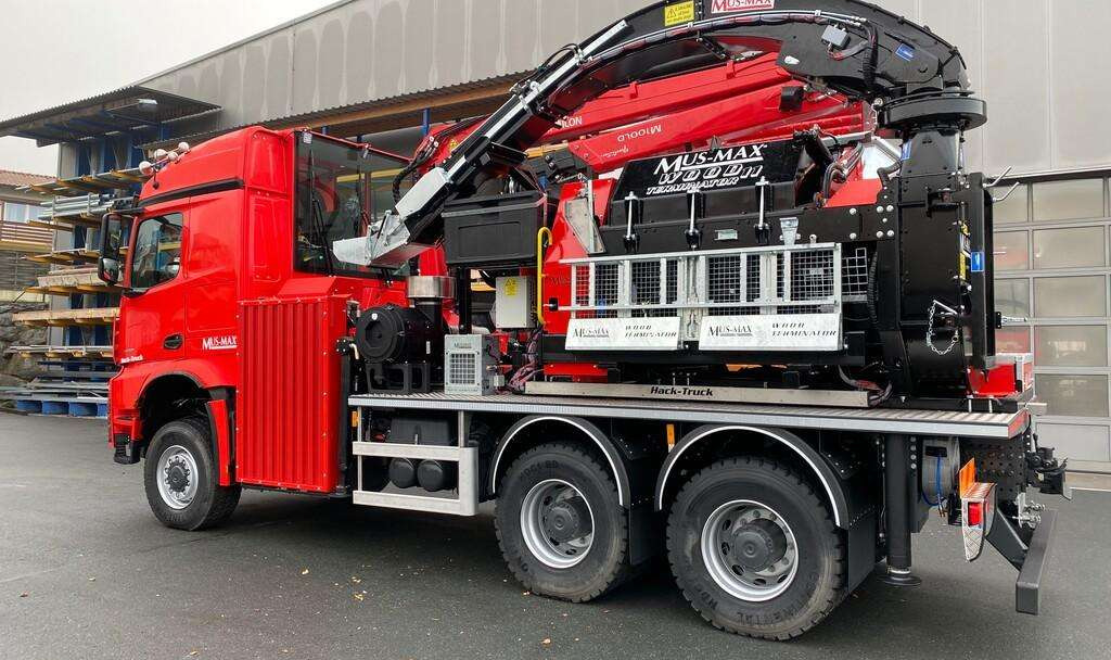 Mercedes MUSMAX WT11 NMV - Измельчитель древесины, Грузовик: фото 3 Mercedes MUSMAX WT11 NMV - Измельчитель древесины, Грузовик: фото 3